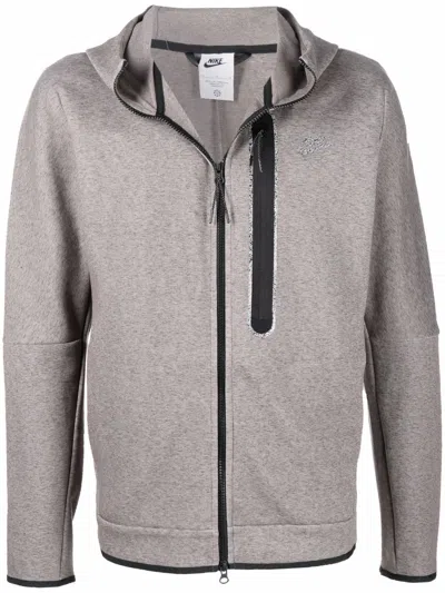 Nike Tech Fleece Full-zip Hoodie In 004 Ironstone