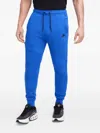 Nike Tech Fleece "game Royal/black" Track Pants In Blue