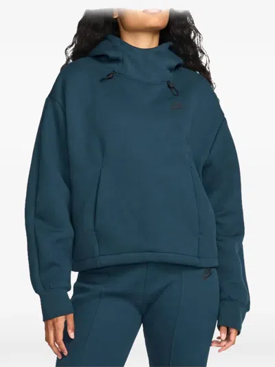 Nike Tech Fleece Hoodie In Blue