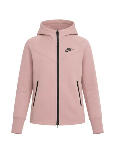 Nike Kids' Tech Fleece Hoodie In Pink