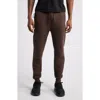 Nike Tech Fleece Joggers In Brown