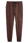 Nike Tech Fleece Joggers In Baroque Brown/black
