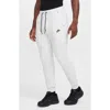 Nike Men's Tech Fleece Jogger Pants In Birch Heather/black