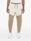 Nike Tech Fleece Joggers In Brown