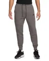 Nike Men's Tech Fleece Jogger Pants In Brown