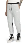 Nike Tech Fleece Joggers In Dark Grey/ Black/ White
