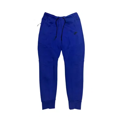 Pre-owned Nike Tech Fleece Joggers 'deep Night/black' | Blue | Men's Size Xl