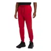 Nike Tech Fleece "gym Red/black" Track Pants In Red