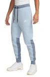 Nike Tech Fleece Joggers In Light Armory Blue/ Ashen Slate