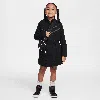 Nike Tech Fleece Little Kids' Dress In Black