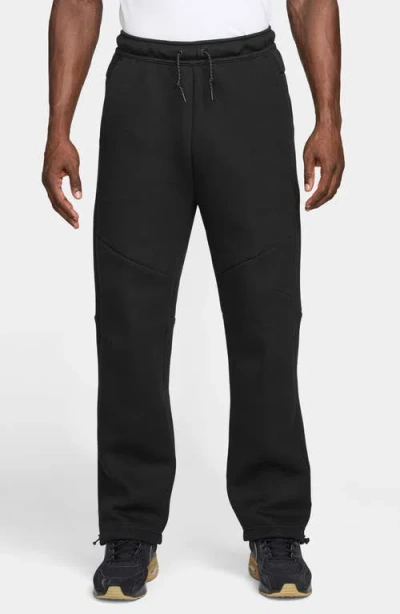 NIKE NIKE TECH FLEECE OPEN HEM SWEATPANTS
