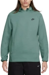Nike Men's  Sportswear Tech Fleece Pullover Hoodie In Bicoastal/ Black