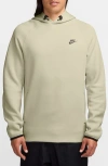 Nike Men's  Sportswear Tech Fleece Pullover Hoodie In Light Khaki/black