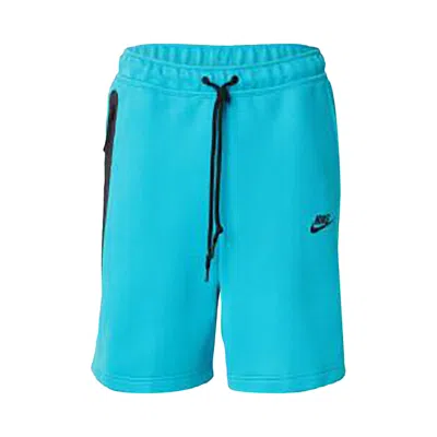 Pre-owned Nike Tech Fleece Shorts 'dusty Cactus/black' | Green | Men's Size S