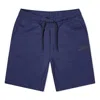 Nike Tech Fleece Shorts 'midnight Navy' In Blue