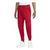 Nike Sportswear Slim Fit Tech Fleece Jogger Pants In Red