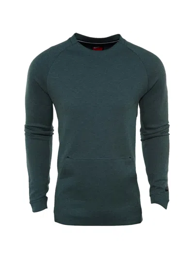 Nike Tech Fleece Sweatshirt In Green
