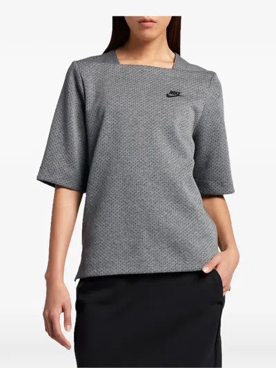 Nike Tech Fleece T-shirt In Gray