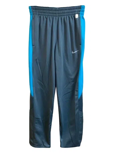 Nike Tech Fleece "thunder Blue/turquoise" Track Pants In Multi