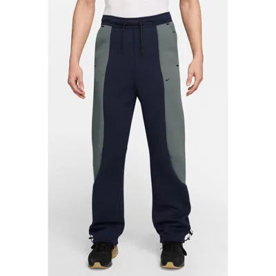 Nike Tech Fleece Two Tone Joggers In Blue