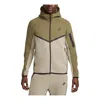 Nike Men's Tech Fleece Full-zip Windrunner Logo Hoodie In Multi