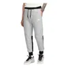 Nike Tech Fleece Panelled Track Pants In Gray