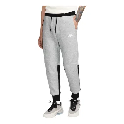 NIKE NIKE TECH FLEECE WINDRUNNER SWEATPANTS 'GREY BLACK'
