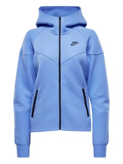 Nike Tech Fleece Windrunner Zip-up Hoodie In Blue