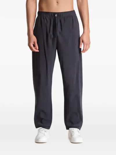 Nike Tech Helios Dri-fit Open-hem Trousers In Blue