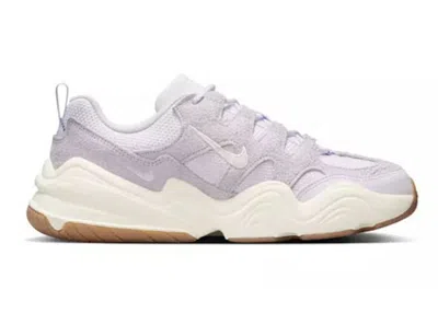 Pre-owned Nike Tech Hera Barely Purple White (women's) Sneakers In Barely Grape/pale Ivory/gum Light Brown