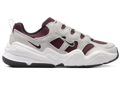 Pre-owned Nike Tech Hera Black (women's) Sneakers In Burgundy Crush/platinum Tint/summit White