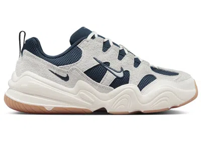 Pre-owned Nike Tech Hera Football Grey (women's) Sneakers In Phantom/armory Navy Blue/sail
