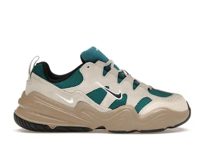 Pre-owned Nike Tech Hera Light Orewood (women's) Sneakers In Light Orewood Brown/black/geode Teal