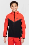 Nike Boys   Nsw Tech Woven Full-zip Jacket Pd In Multi