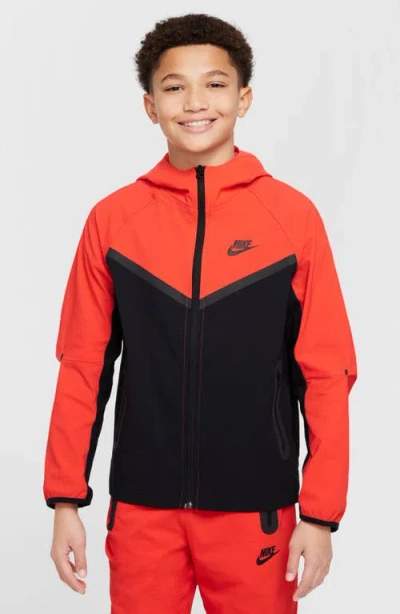 NIKE NIKE TECH HOODED PERFORMANCE ZIP JACKET