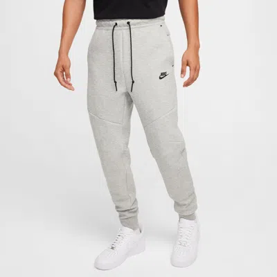 Nike Tech Men's Fleece Joggers In Gray