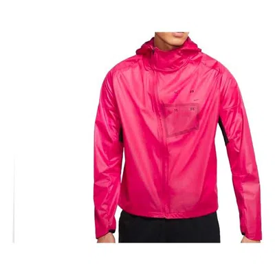 Nike Tech Pack Running Jacket Red In Pink
