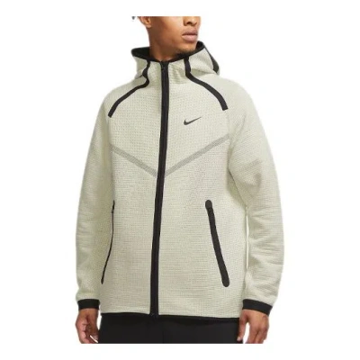 Nike Tech Pack Windrunner Zipper Cardigan Hooded Jacket Light In Neutral
