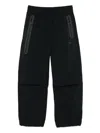 Nike Tech Straight-leg Nylon-blend Drawstring Trousers In Black