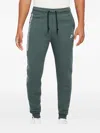 Nike Men's Tech Reflective Details Fleece Jogger Pants In Green