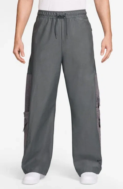 Nike Tech Wide Leg Pants Pants In Gray