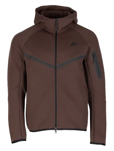NIKE TECH WINDRUNNER "BROWN" HOODIE