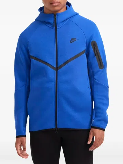 NIKE TECH WINDRUNNER "GAME ROYAL/BLACK" HOODIE