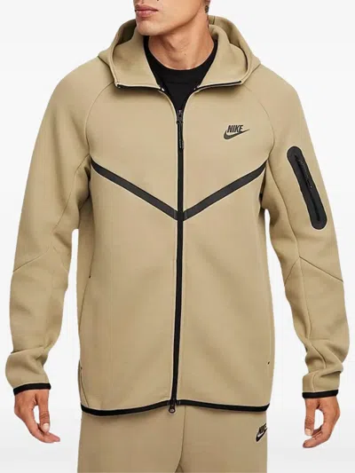 NIKE TECH WINDRUNNER "NEUTRAL OLIVE/BLACK" HOODIE