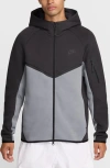 Nike Tech Windrunner Zip Hoodie In Black