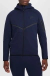 Nike Tech Windrunner Zip Hoodie In Blue