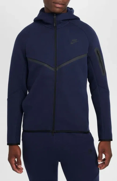Nike Tech Windrunner Zip Hoodie In Blue