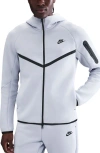 Nike Tech Windrunner Zip Hoodie In White