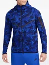 Nike Tech Windrunner Zip-up Hoodie In Blue