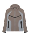 Nike Tech Woven Pro Full Zip Jacket In Brown